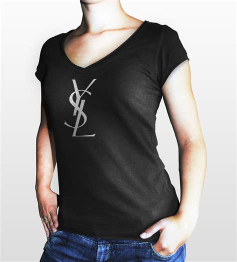 ysl cropped t shirt|Women's Saint Laurent Tops .